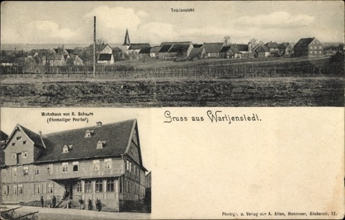 Wartjenstedt baddeckenstedt - ak,