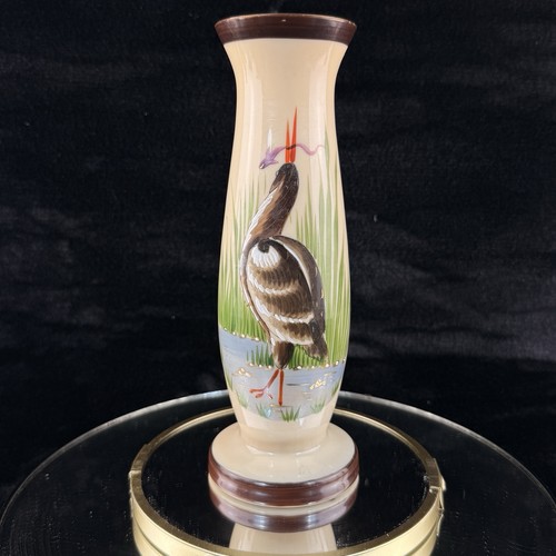 Vintage milch porzellan vase - porzellan,