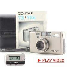 [TOP NEUWERTIG] Contax T3 silber analoge Kompaktkamera 35 mm einzelne Zähne...