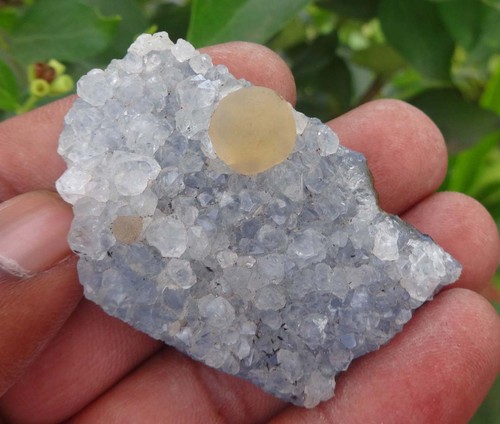 Fluoritkugeln auf chalcedon - fluoritkugeln,