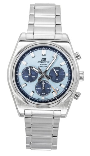Casio edifice chronograph - casio, blue