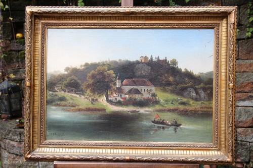 Gemälde mariaort regensburg - gemälde,