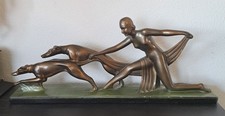 Antike Art Deco Skulptur von