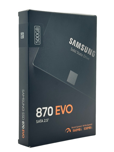 Samsung ssd 870 - 500gb, sata