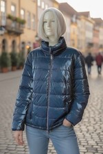 LIBERTY  moderne warme Jacke Steppjacke NACHTBLAU glänzend Grösse XXL