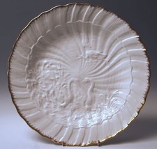 Huge Meissen Plate Swan