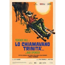 Plakat LO CHIAMAVANO TRINITA'