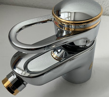 Hansgrohe  Axor Mondial Bidetarmatur in Chrom-Gold ,Alt, Rarität
