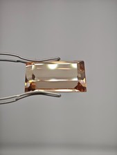 Champagner Topas 13.55ct VS Baguette-Cut Edelstein – Brasilien Sammlerstein