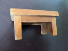 altes Spielzeug Sammler Puppenzubehör Puppenmöbel Holzschemel