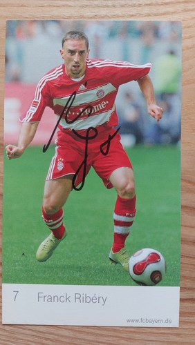 Franck ribery signiert - --, --