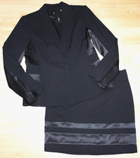 ZERO Kostüm Gr.40 schwarz elegant Blazer Rock Set ++Neu++