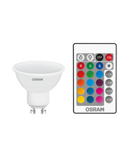Osram LED PAR16 GU10 Reflektor Lampe 4,5W=25W RGBW Fernbedienung dimmbar