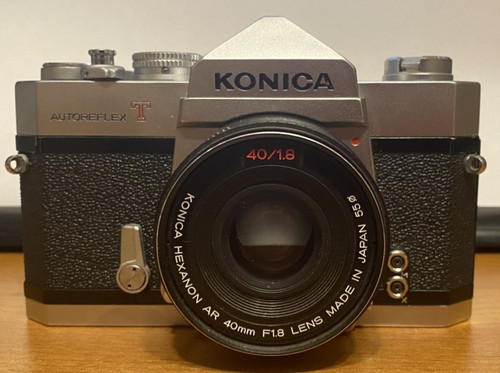 Konica autoreflex inkl - t,
