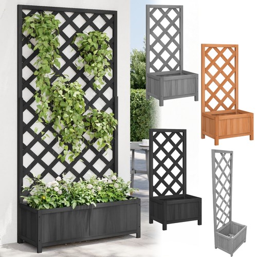 Spalier mit blumenkasten - mit,