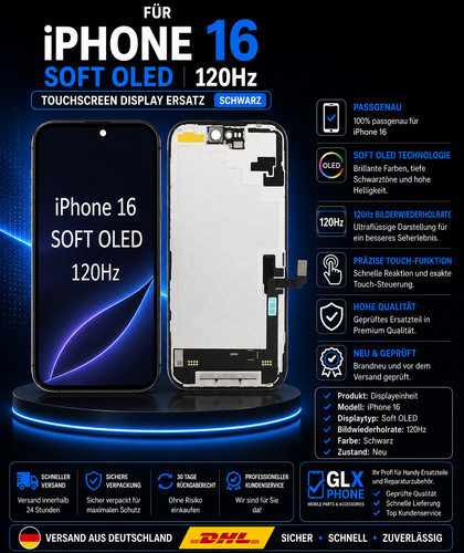 Display für iphone - für, soft