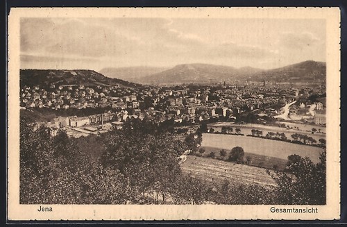 Ansichtskarte jena - ansichtskarte,
