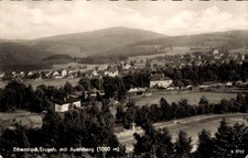 Ak Eibenstock im Erzgebirge Sachsen, Gesamtansicht, Auerberg - 4691737