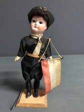 Antike Puppenstubenpuppe