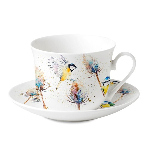 Jumbotasse untertasse birds - untertasse,