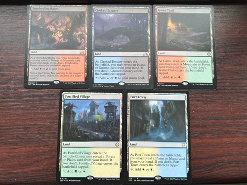 Reveal dual lands - reveal,