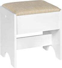 Schminkhocker Sitzhocker Hocker Polsterhocker Schminktischstuhl beige bm6098be