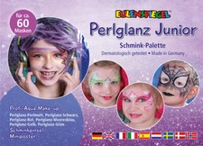 Eulenspiegel 6er Schmink-Palette Perlglanz Junior Schmink-Set Kinderschminke