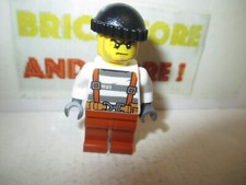 Lego - Minifiguren - Polizei - City Bandit Crook Overalls 621 Gefängnis cty0777