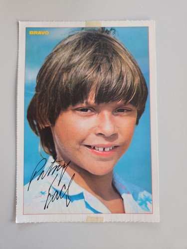 Patrick bach autogrammkarte - -,