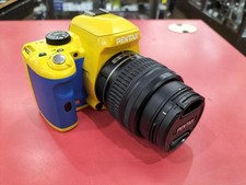 PENTAX K-R gelb blau DSLR