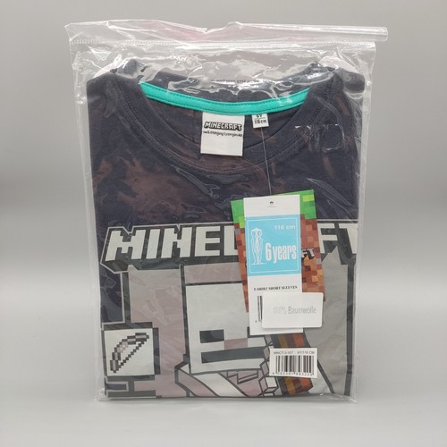 Minecraft shirt 116cm - shirt, 6y