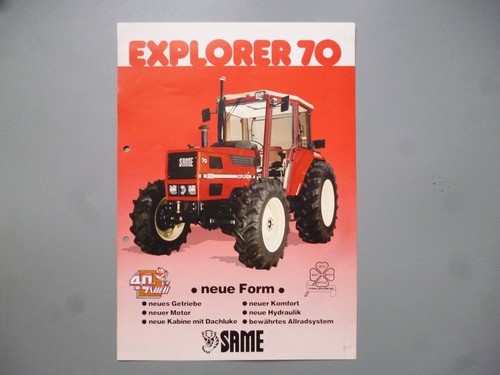 Same explorer traktor - same, 70