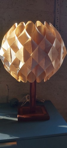 Vintage art deco lampe und - vintage,