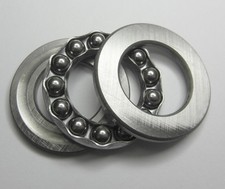 2 Axiallager / Axial Kugellager / Drucklager 51202 / 15 x 32 x 12 mm