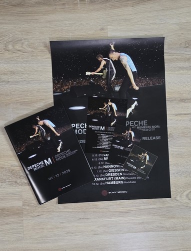 Depeche mode promo poster set - promo,