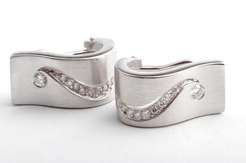 Brillant diamant ohrringe - diamant,