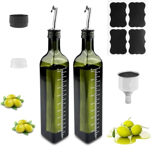 Gvolatee 2pcs ölflasche glas - gvolatee,