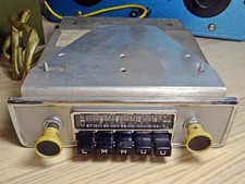Oldtimer Autoradio Blaupunkt Frankfurt Chrom inkl. Verstärker