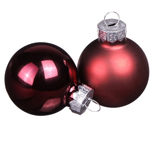 Mini weihnachtskugeln glas - weihnachtskugeln,