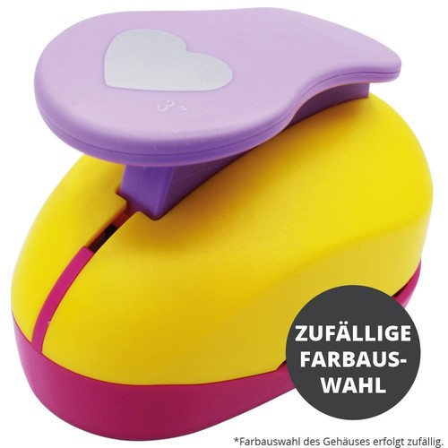 Motivstanzer herz 5cm - herz, 7.5cm/3"