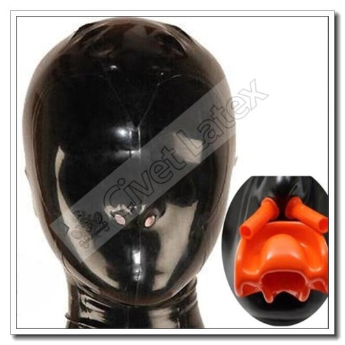 Latex unisex hoods maskes nose - latex,