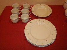 Seltmann Weiden Marie Luise Streublumen creme blauer Rand Neu