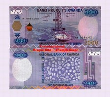 RUANDA / RWANDA 2000 FRANCS