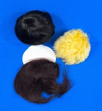 3 Puppenperücken Perücke