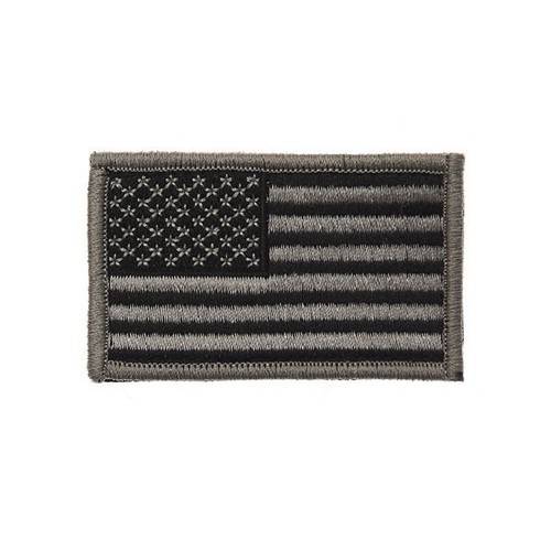 Usa black flag patch - usa,