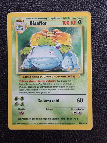 Bisaflor pokémon karte - pokémon,