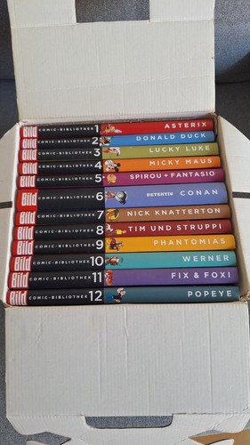 Box bild comic bibliothek - -,