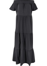 Maxikleid mit Rüschen und