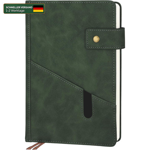 Notizbuch liniert hardcover - notizbuch,