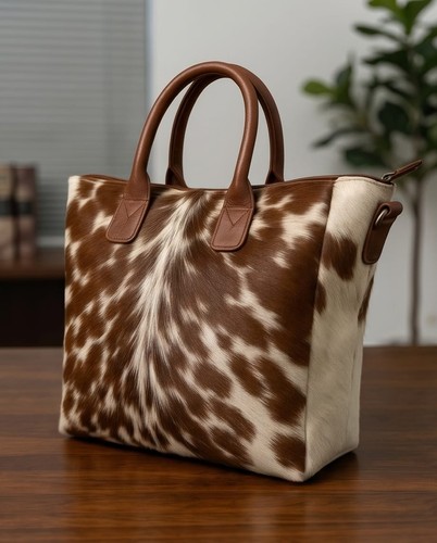 Echteleder kuhfell tasche - kuhfell,